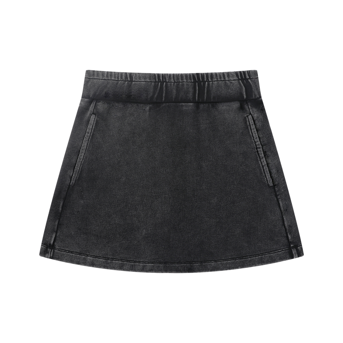 Saint Luciel Women's Mineral Wash Mini Skirt