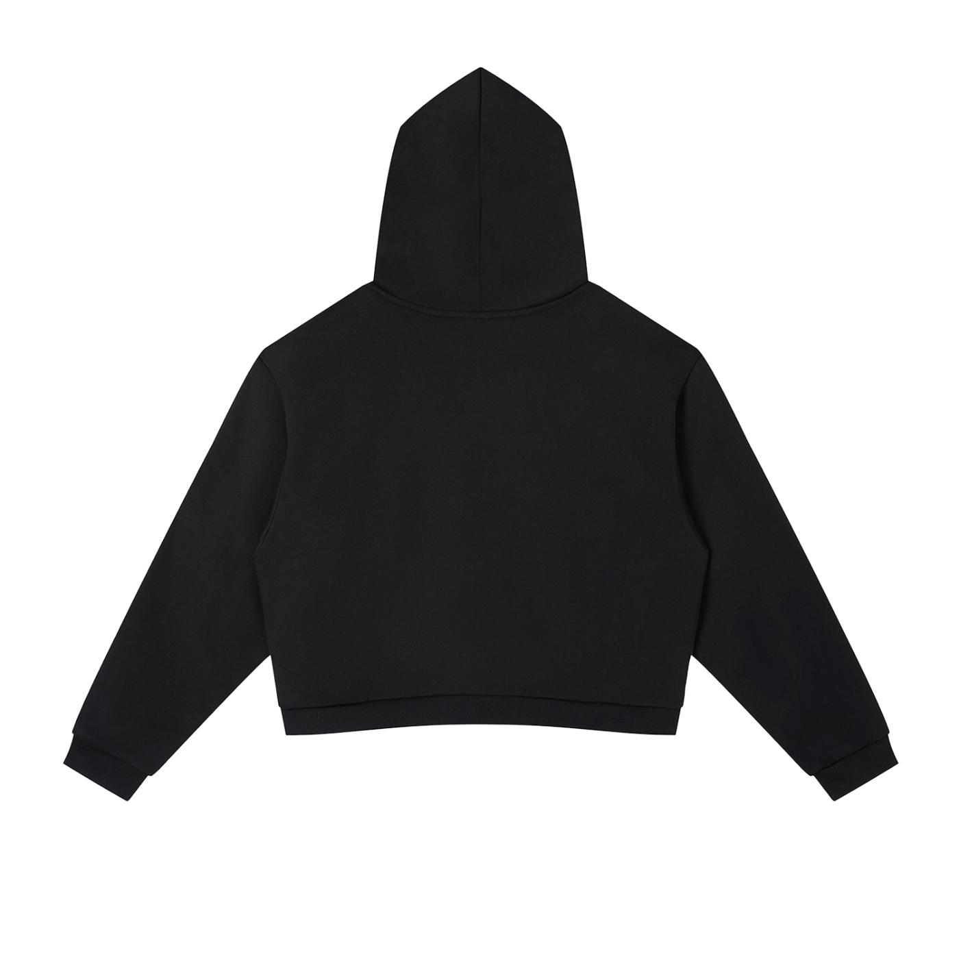 Saint Luciel Contrast Stripe Cropped Hoodie