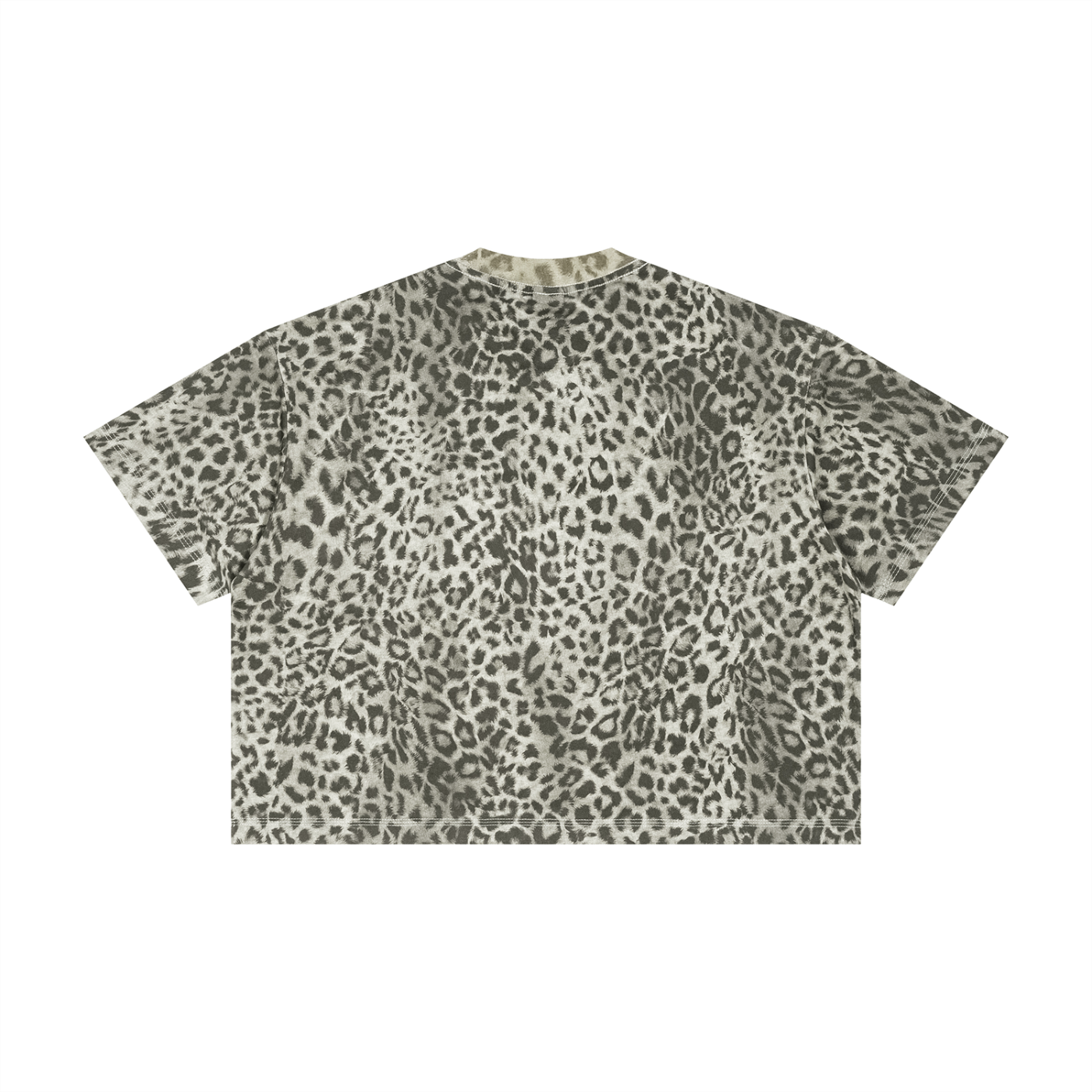 Saint Luciel Leopard Print Boxy T-Shirt