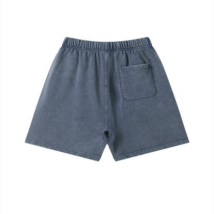 Saint Luciel Vintage Wash Cotton Shorts