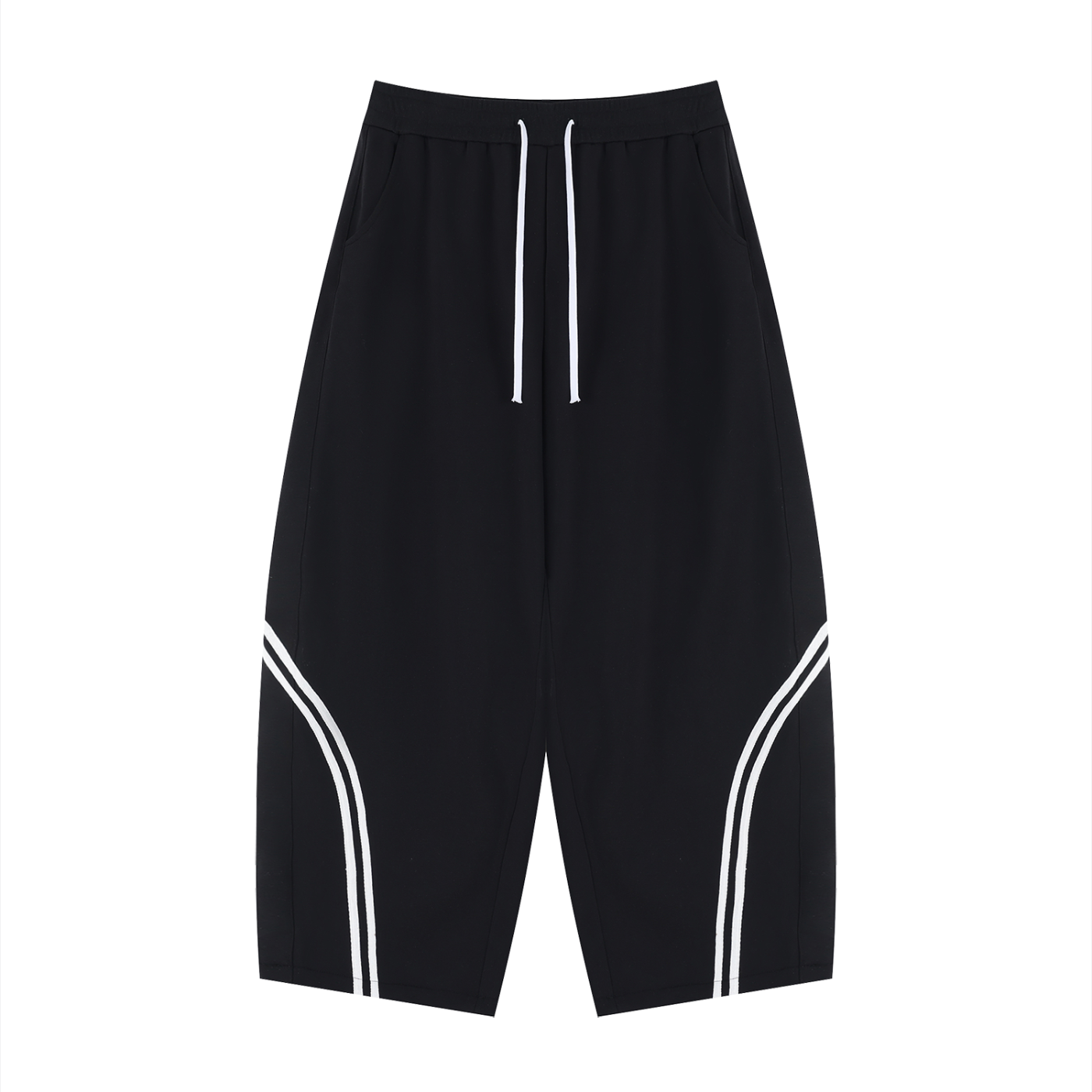 Saint Luciel Wide Leg Piping Sweatpants