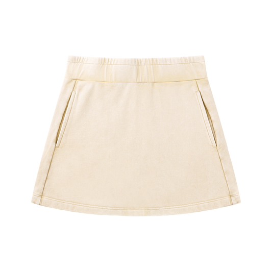 Saint Luciel Women's Mineral Wash Mini Skirt