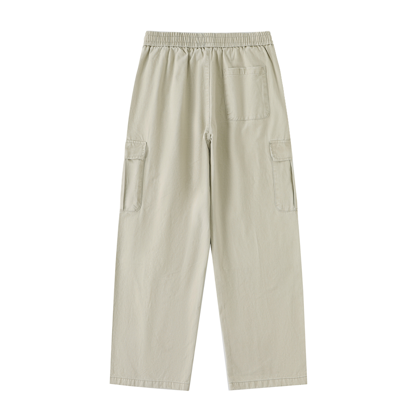Saint Luciel Drawstring Waist Straight-Leg Cargo Pants