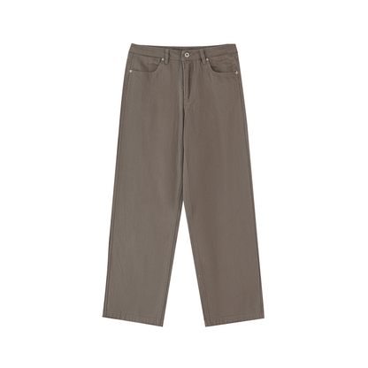 Saint Luciel Heavyweight Cotton Straight-Leg Pants