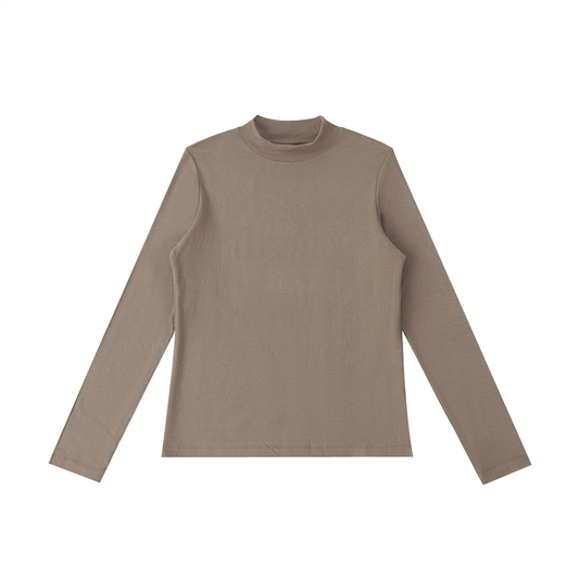 Saint Luciel Mock Neck Long Sleeve
