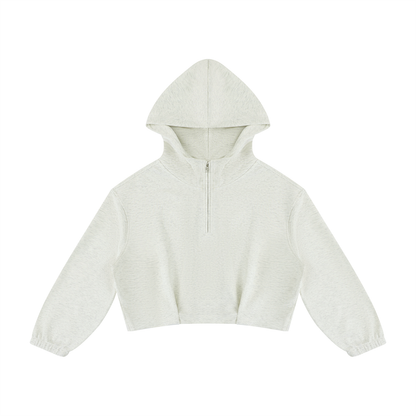 Saint Luciel Women’s Boxy Quarter-Zip Hoodie