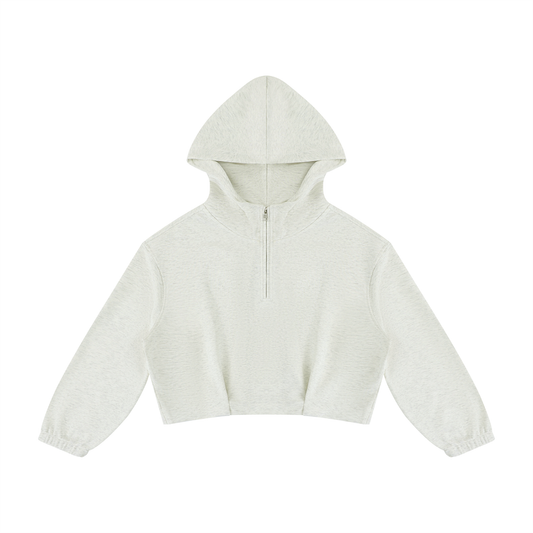 Saint Luciel Women’s Boxy Quarter-Zip Hoodie