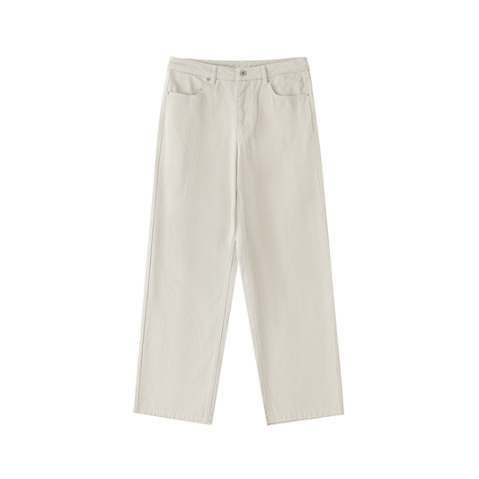 Saint Luciel Heavyweight Cotton Straight-Leg Pants