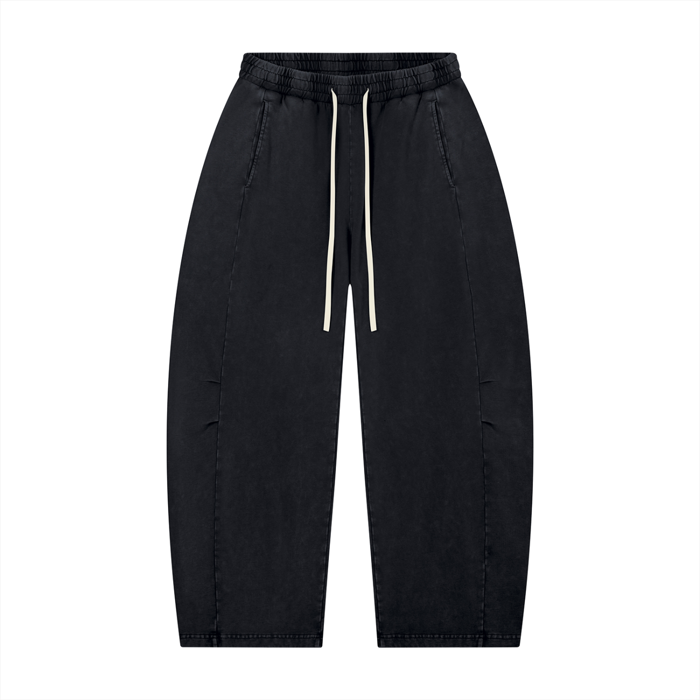 Saint Luciel Mineral Wash Barrel Leg Pants