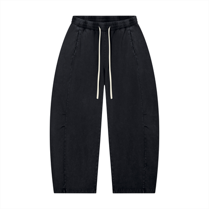 Saint Luciel Mineral Wash Barrel Leg Pants