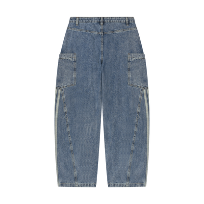 Saint Luciel Women's Vintage Barrel Leg Jeans