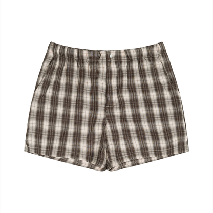 Saint Luciel Plaid Shorts