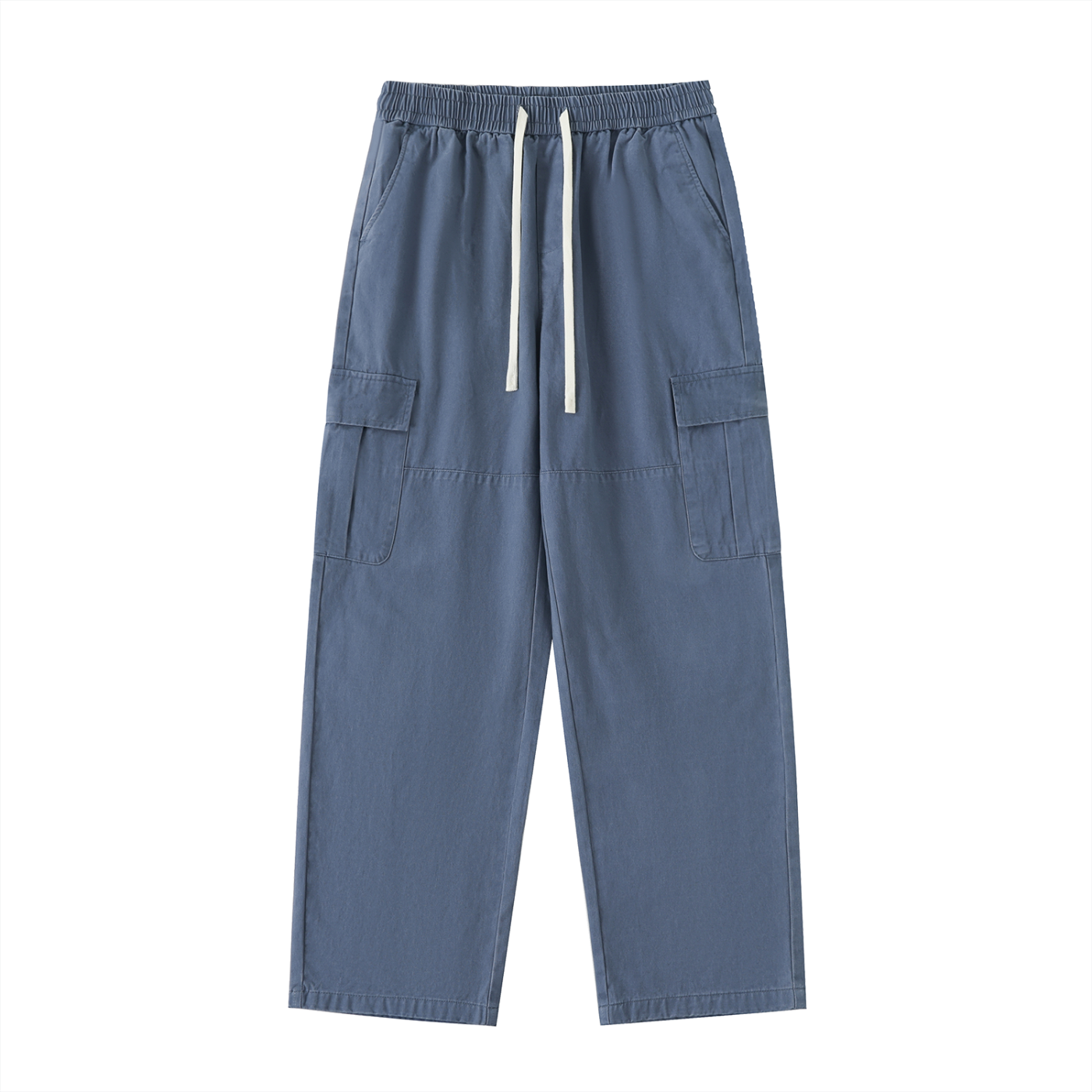 Saint Luciel Drawstring Waist Straight-Leg Cargo Pants