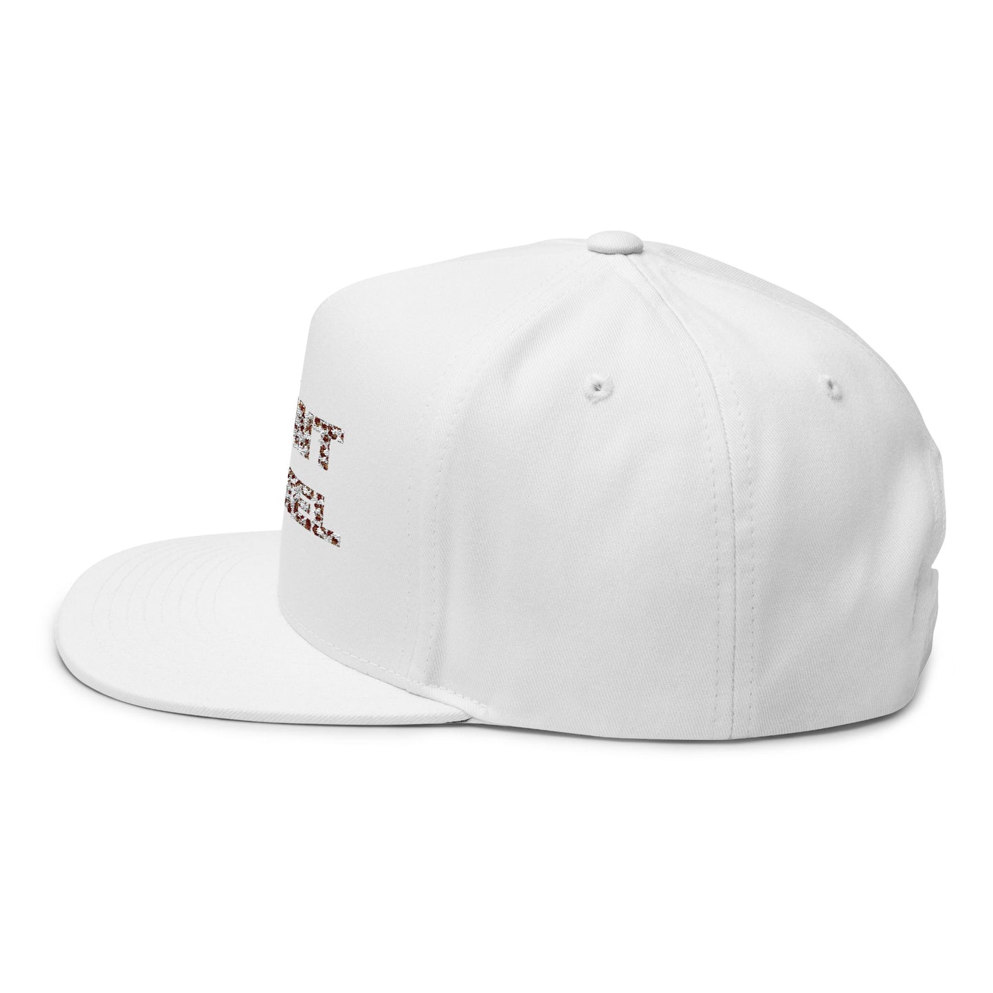 Saint Luciel Embroidered Flat Bill Cap (Leopard)