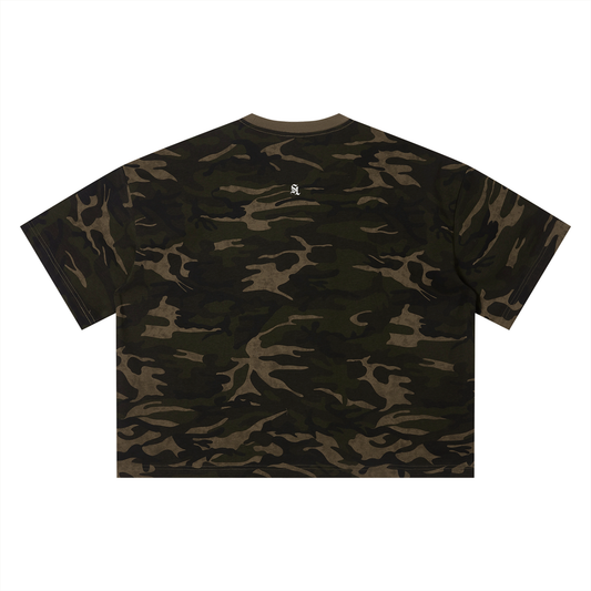 Saint Luciel Camo Boxy T-Shirt