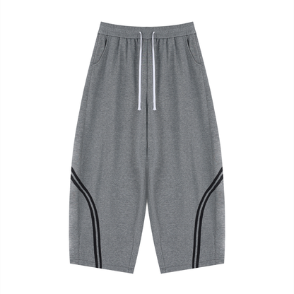 Saint Luciel Wide Leg Piping Sweatpants