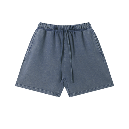 Saint Luciel Vintage Wash Cotton Shorts