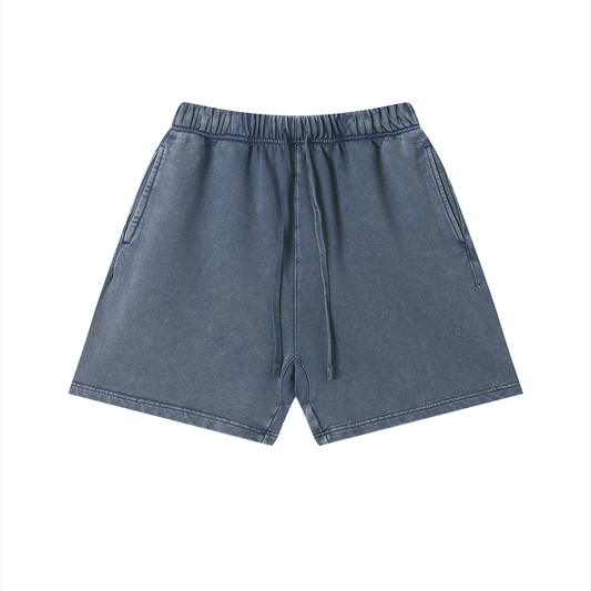 Saint Luciel Vintage Wash Cotton Shorts