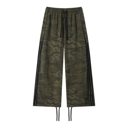 Saint Luciel Camo Wide Leg Sweatpants