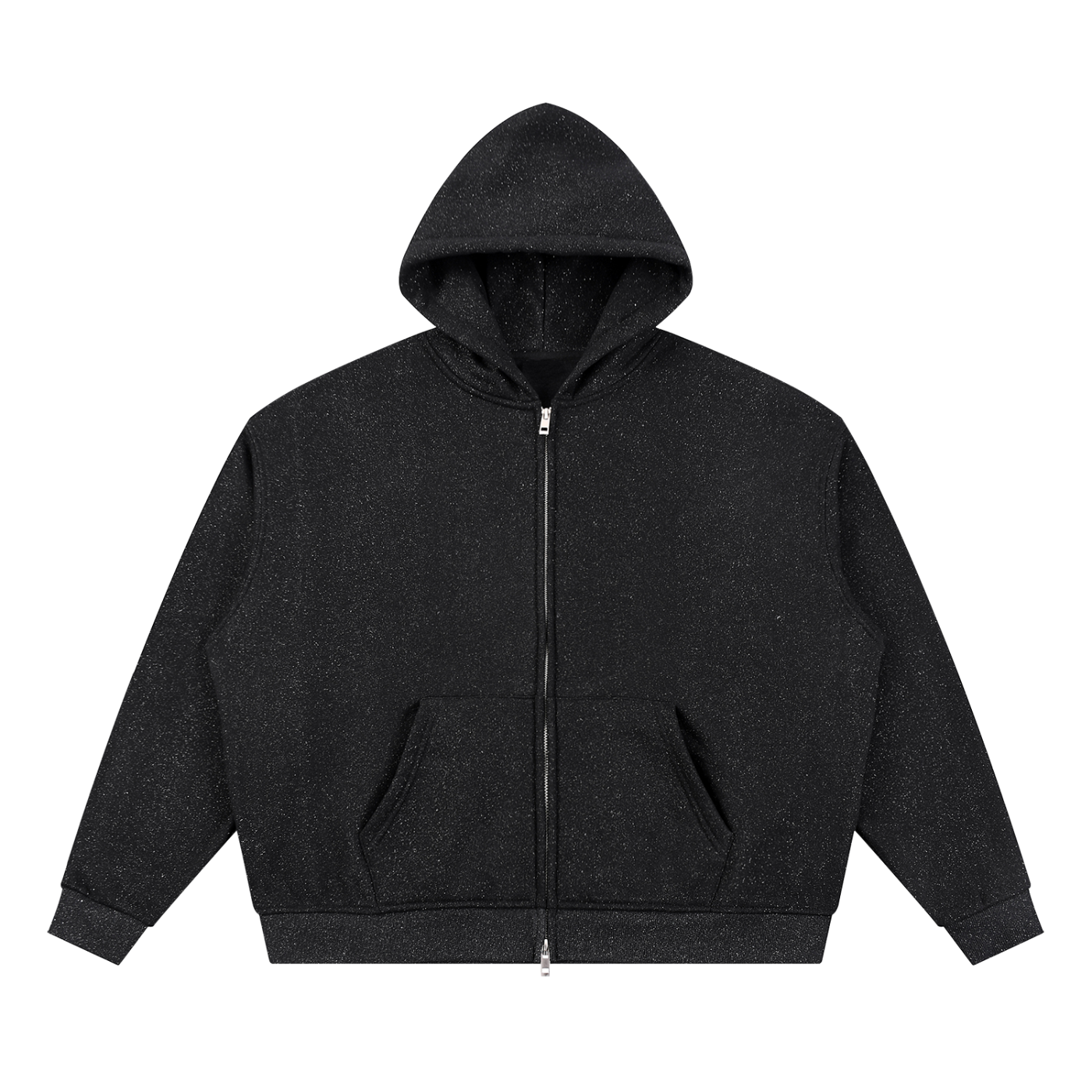 Saint Luciel Sparkles Full Zip Boxy Hoodie