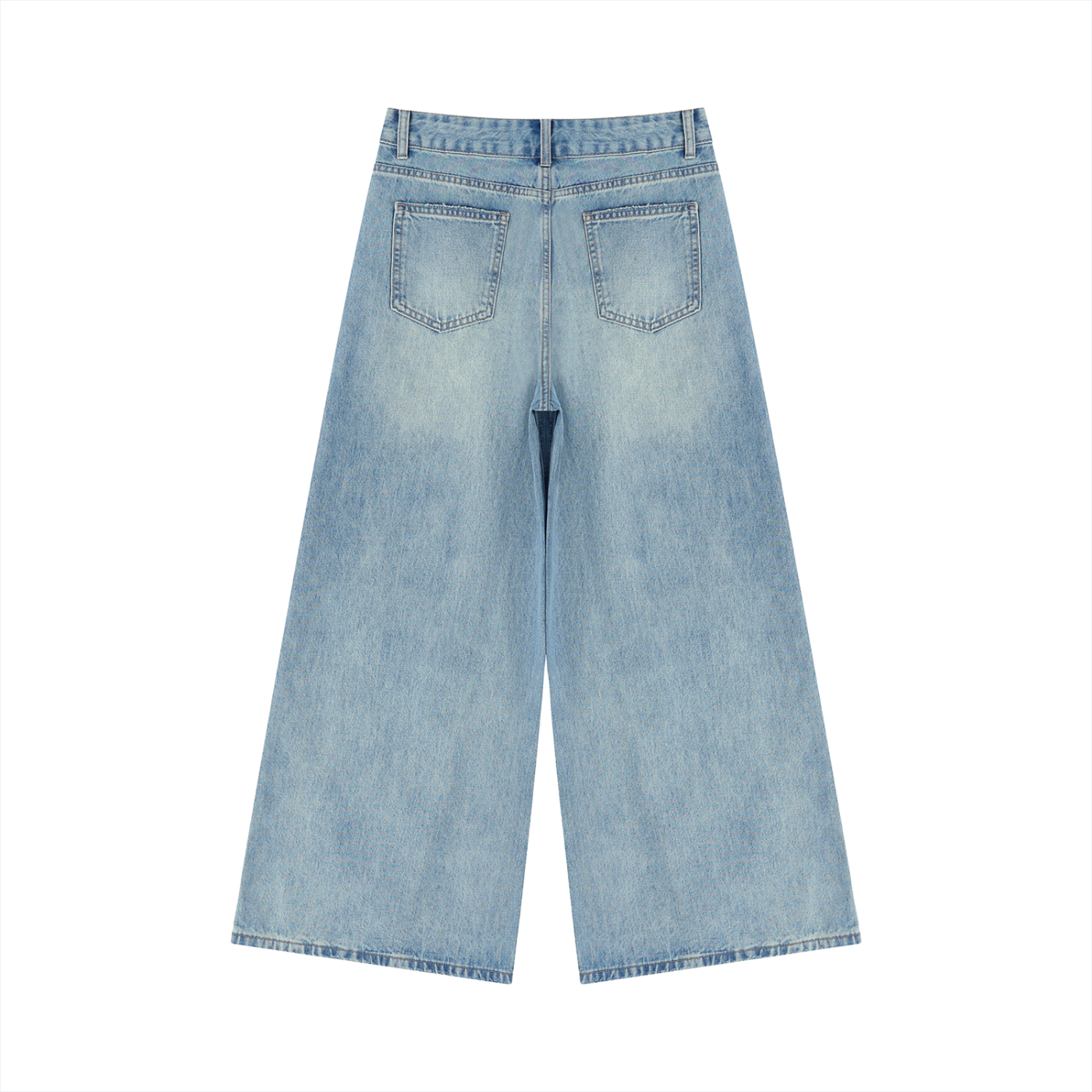Saint Luciel Women’s Vintage Wash Wide Leg Jeans