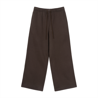 Saint Luciel Fleece Drawstring Straight-Leg Sweatpants