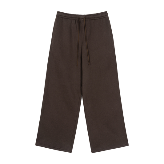 Saint Luciel Fleece Drawstring Straight-Leg Sweatpants