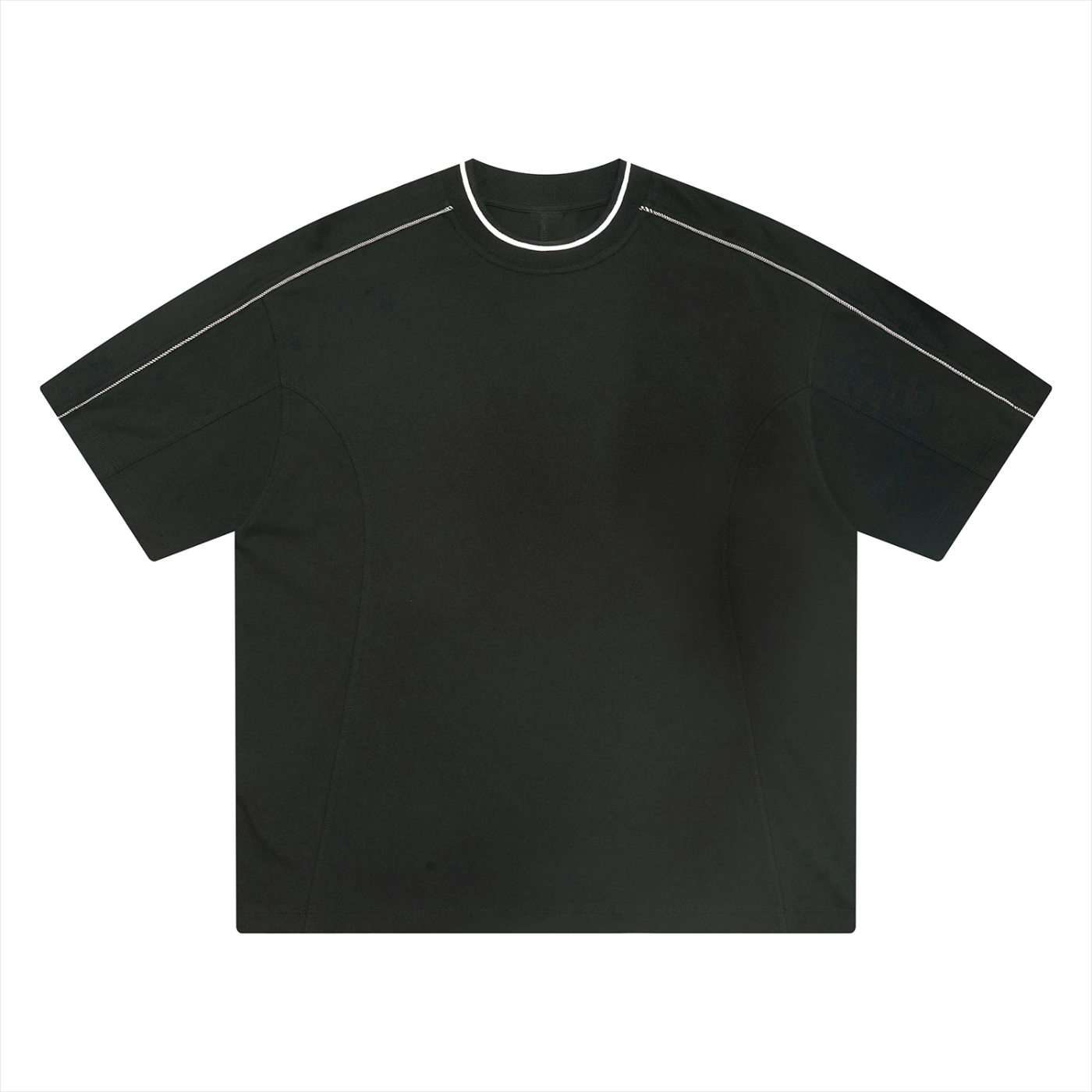 Saint Luciel Oversized Contrast Tape T-Shirt