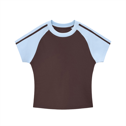 Saint Luciel Contrast Stripes T-Shirt