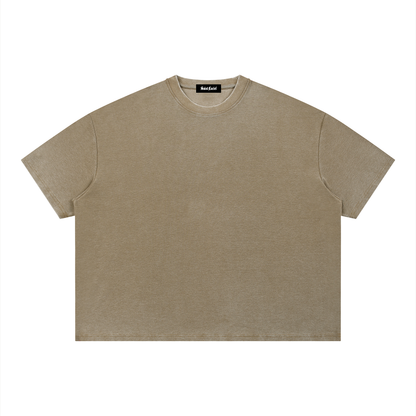 Saint Luciel Vintage Wash Sunfade Boxy Waffle T-Shirt