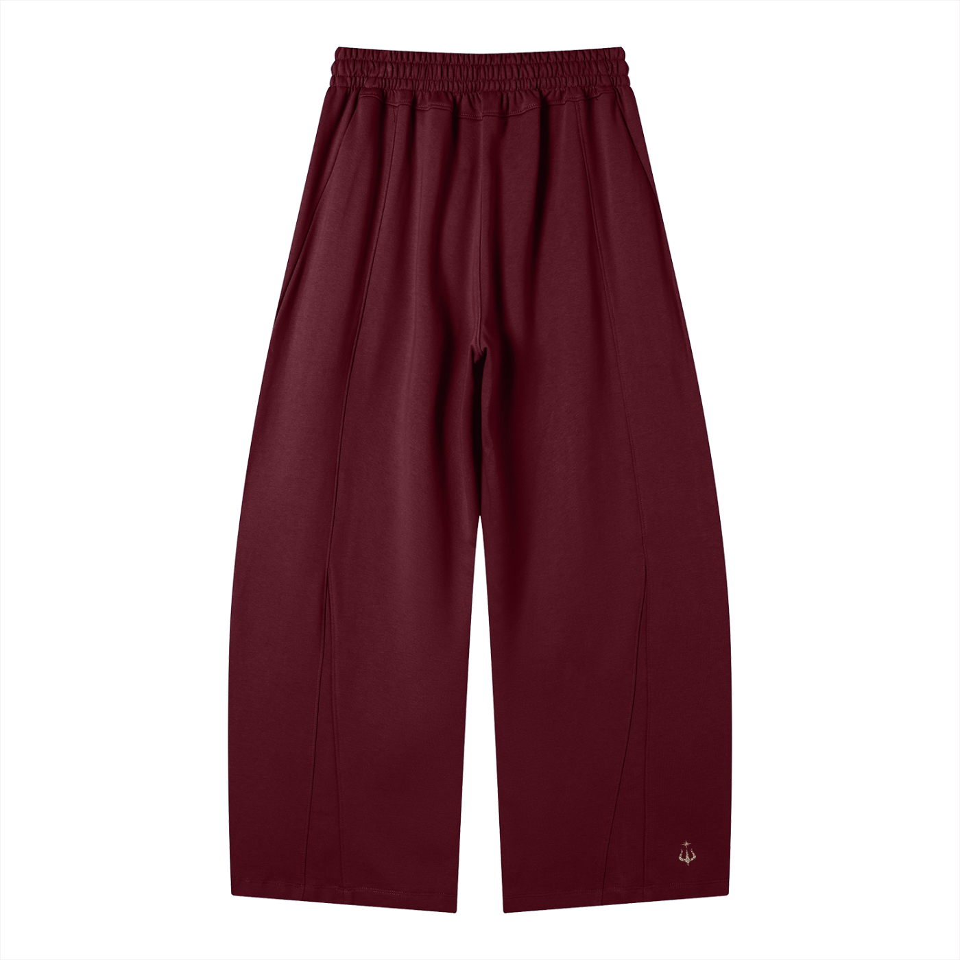 Saint Luciel Heavyweight Wide Leg Panel Sweatpants (Leopard)