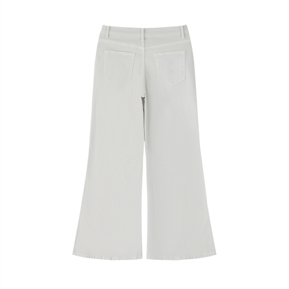 Saint Luciel Women's Vintage Wash Flared Leg Jeans