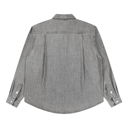 Saint Luciel Vintage Wash Denim Shirt