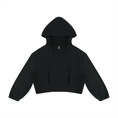 Saint Luciel Women’s Boxy Quarter-Zip Hoodie