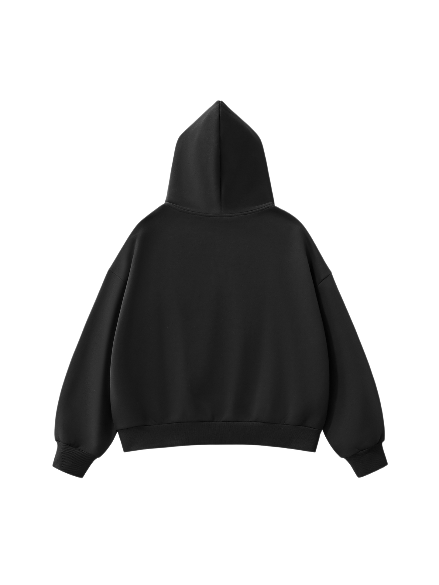 Saint Luciel Fleeced Full-Zip Boxy Hoodie