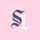 Pink with Navy Blue