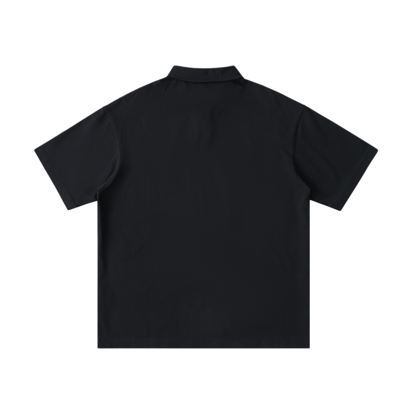 Saint Luciel Loose Cotton Polo Shirt