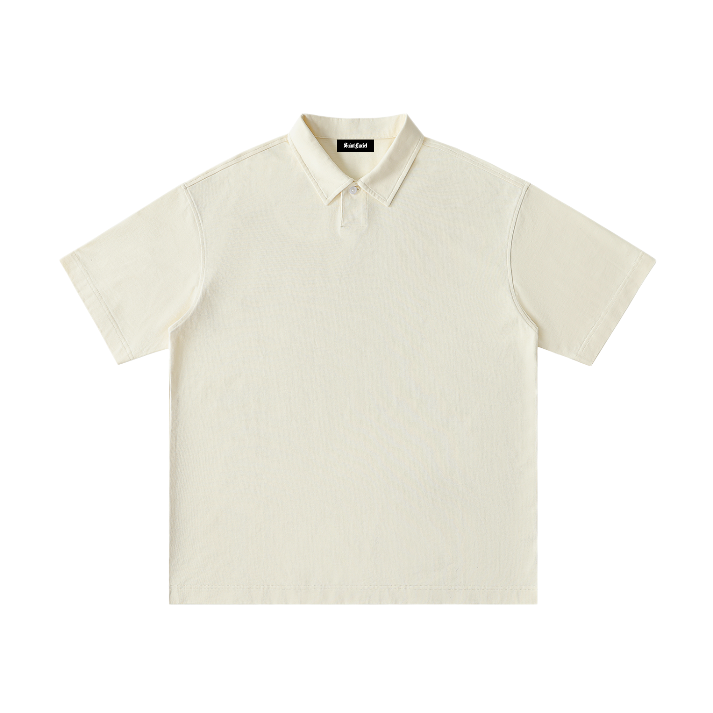 Saint Luciel Loose Cotton Polo Shirt