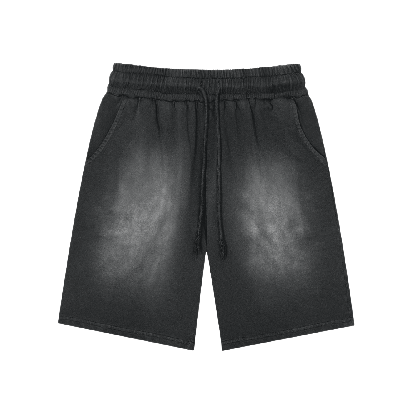 Saint Luciel Rectangle Patch Monkey Washed Shorts