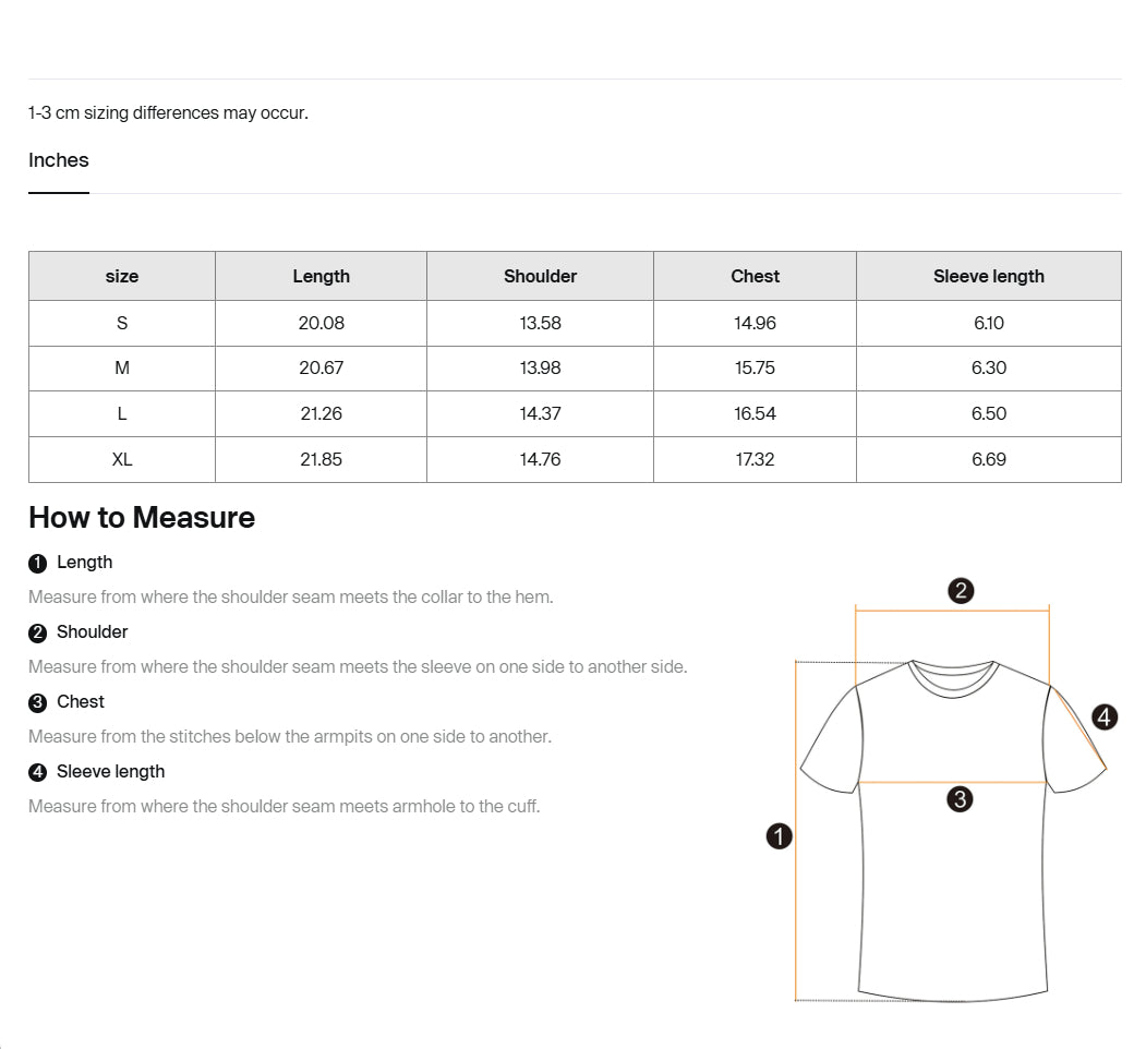 Size guide