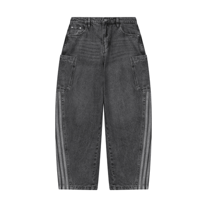 Saint Luciel Women's Vintage Barrel Leg Jeans