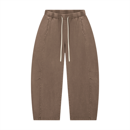 Saint Luciel Mineral Wash Barrel Leg Pants