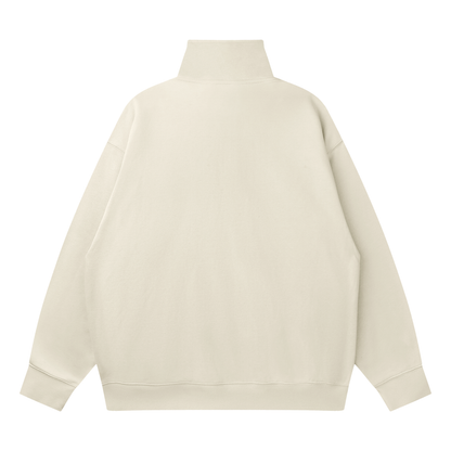 Saint Luciel Quarter-Zip Drop Shoulder Sweatshirt