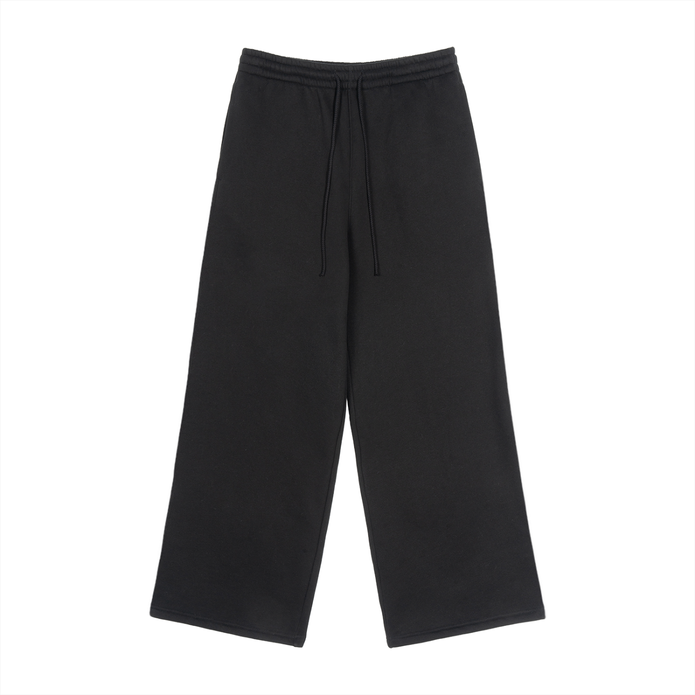 Saint Luciel Fleece Drawstring Straight-Leg Sweatpants