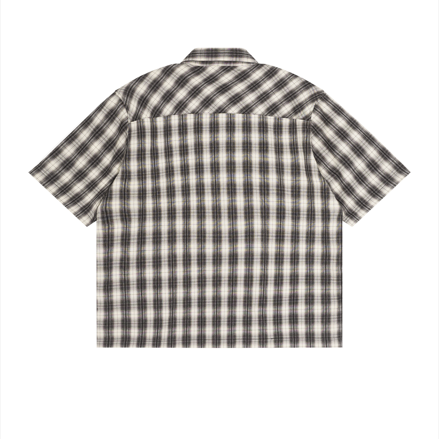 Saint Luciel Boxy Plaid Short Sleeve Shirt