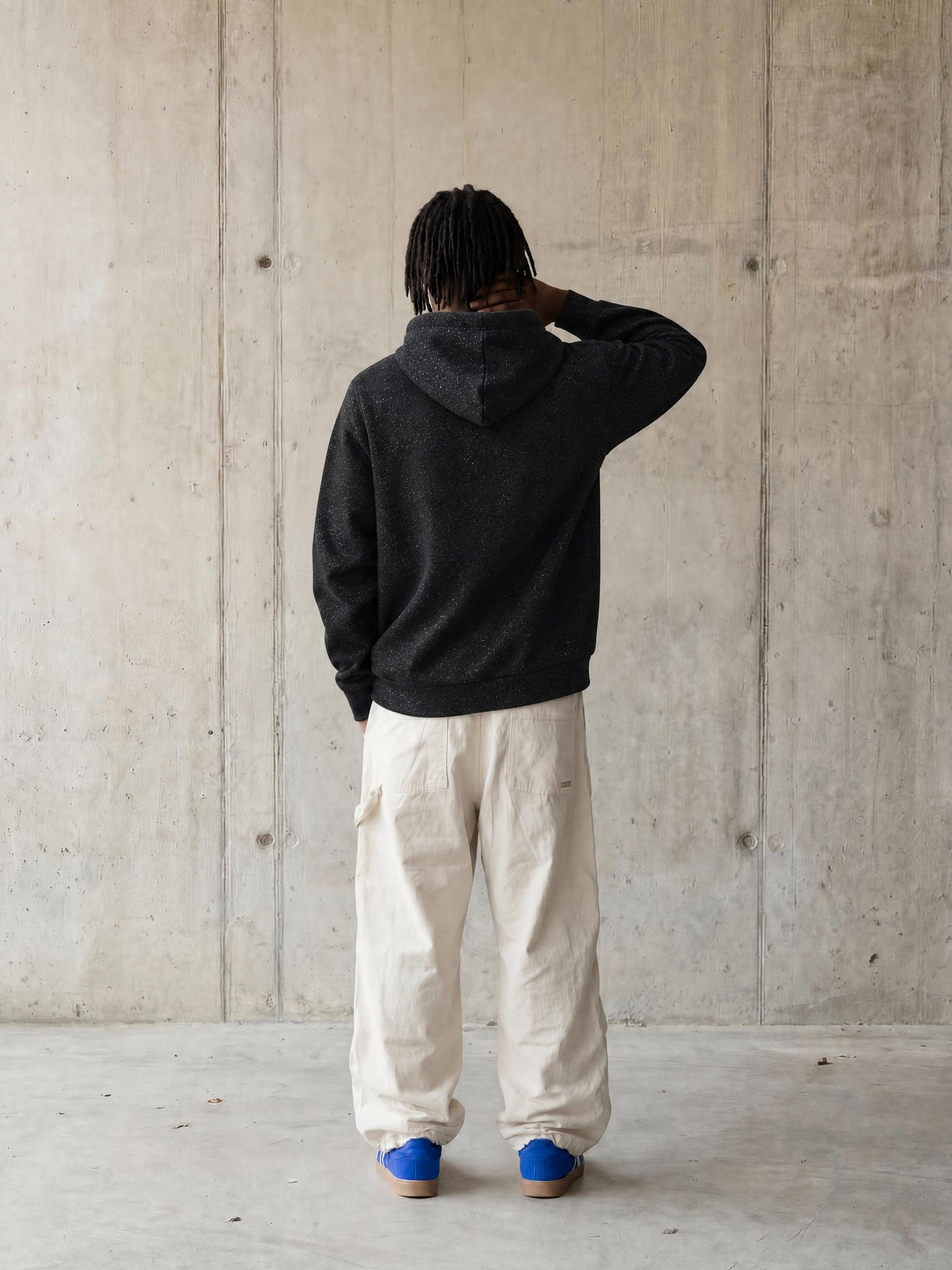 Saint Luciel Sparkles Full Zip Boxy Hoodie