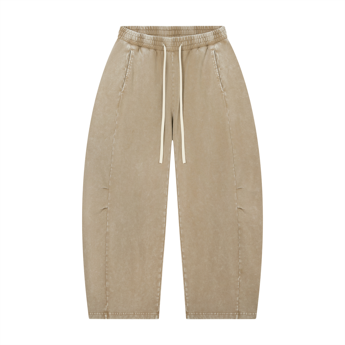 Saint Luciel Mineral Wash Barrel Leg Pants