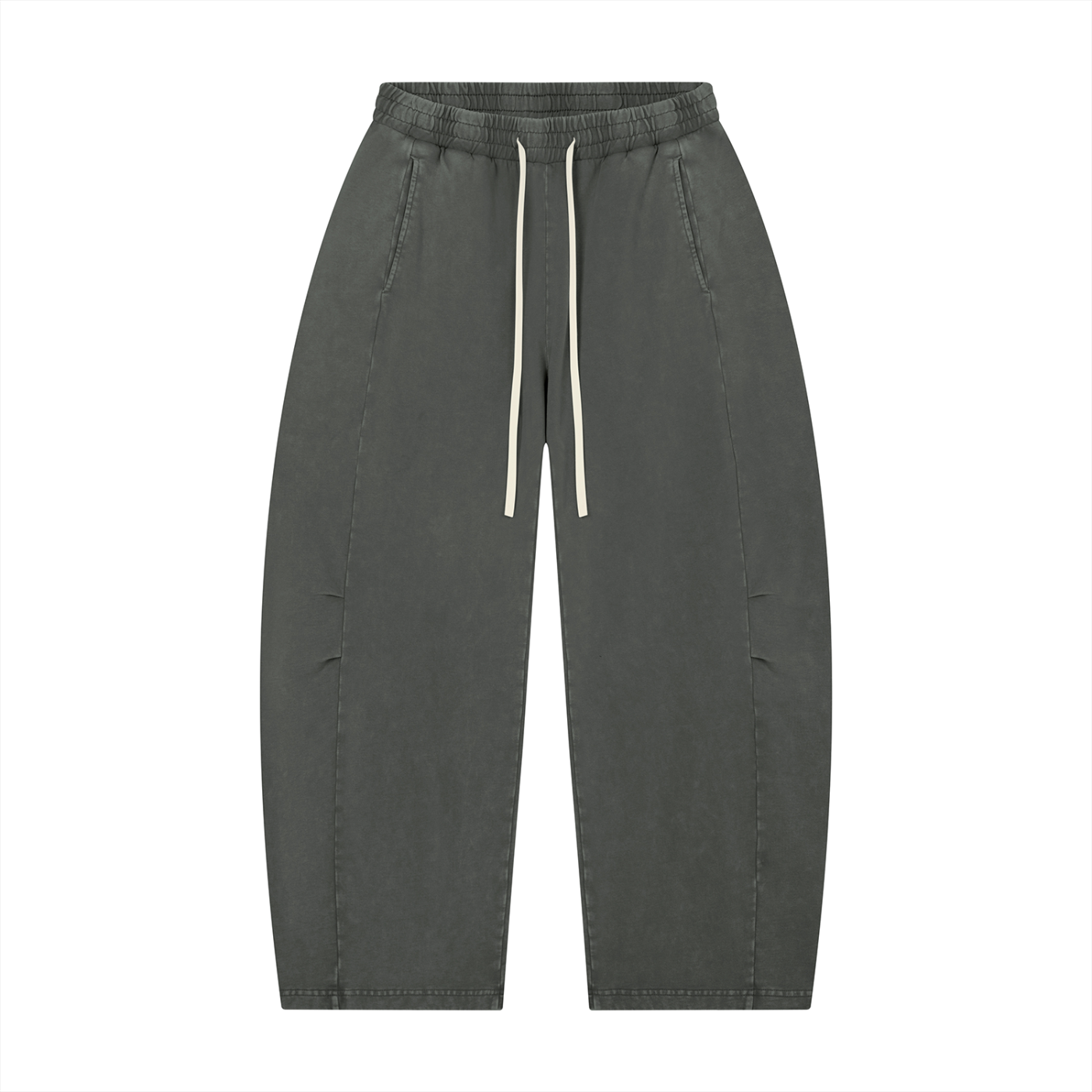 Saint Luciel Mineral Wash Barrel Leg Pants