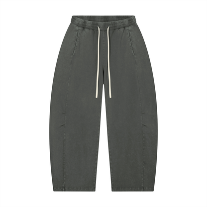Saint Luciel Mineral Wash Barrel Leg Pants