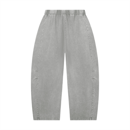Saint Luciel Mineral Wash Barrel Leg Pants